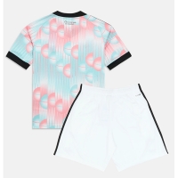 Camiseta Bélgica Segunda Equipación Replica Mundial 2026 para niños mangas cortas (+ Pantalones cortos)